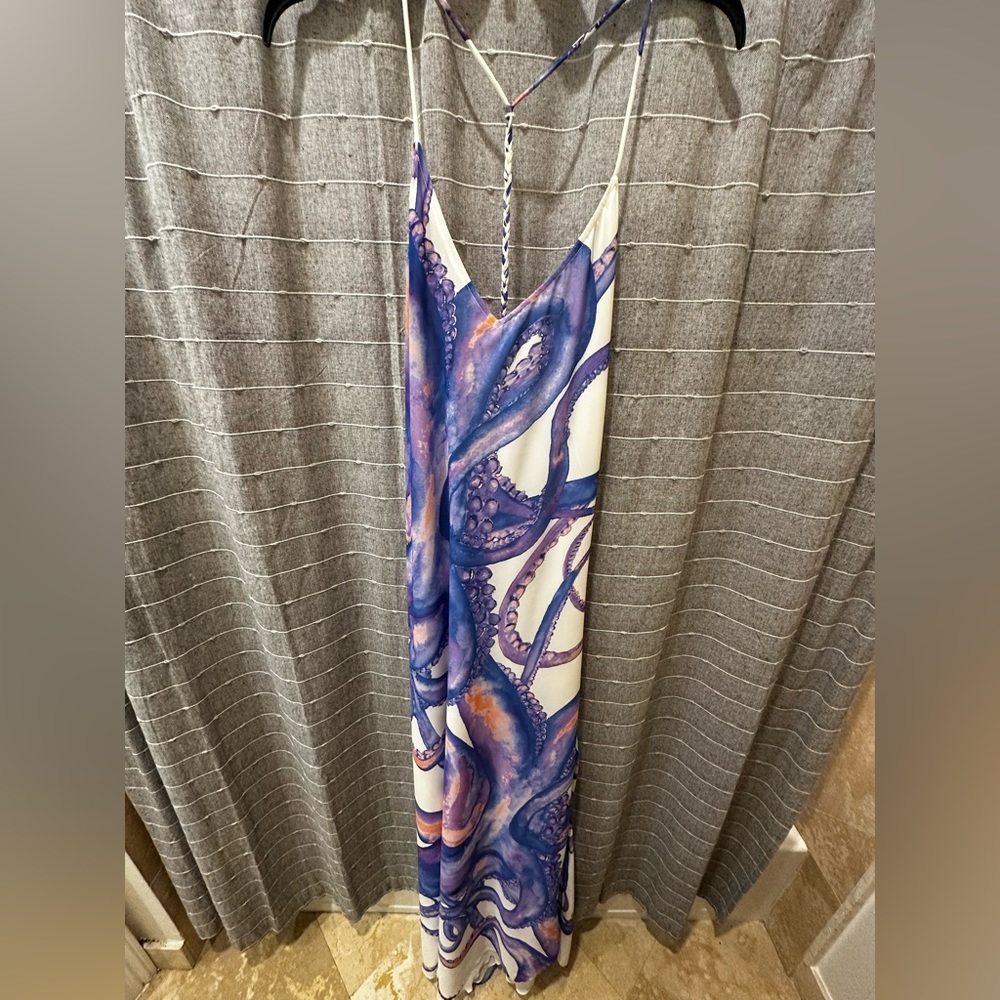 100% SILK LONG DRESS